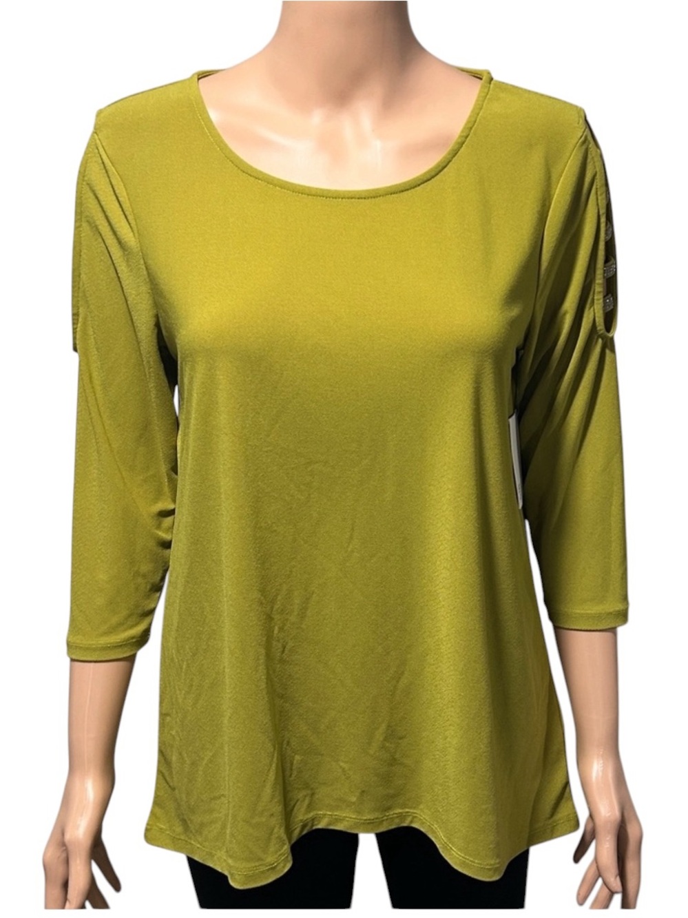 89th & Madison women green blouse